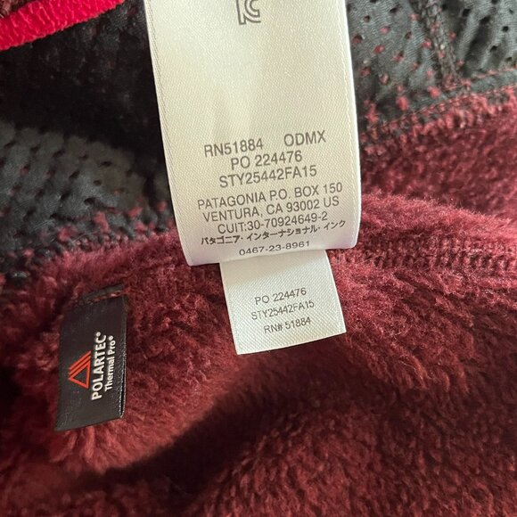 Patagonia plum Re-Tool fleece S - Picture 6 of 8